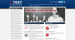Desktop Screenshot of j-test.vn