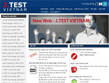 Tablet Screenshot of j-test.vn